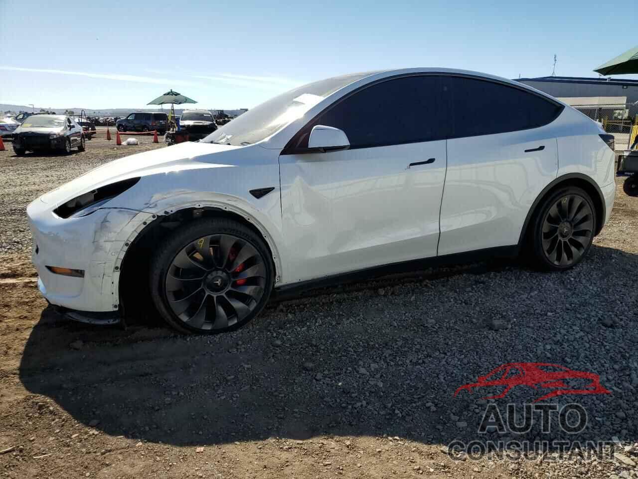 TESLA MODEL Y 2022 - 7SAYGDEF6NF346083