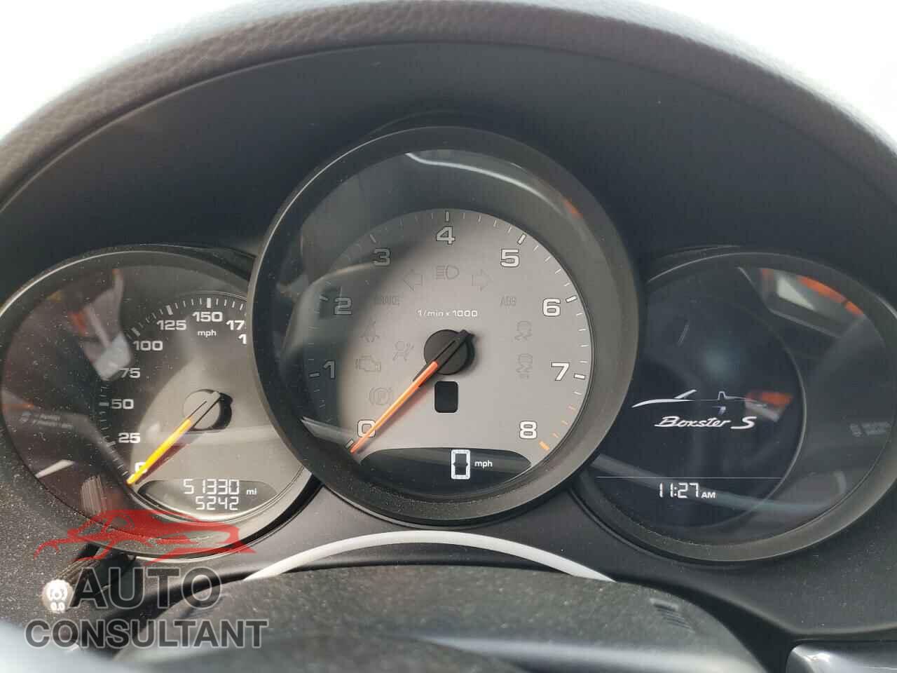 PORSCHE BOXSTER 2017 - WP0CB2A82HS240853