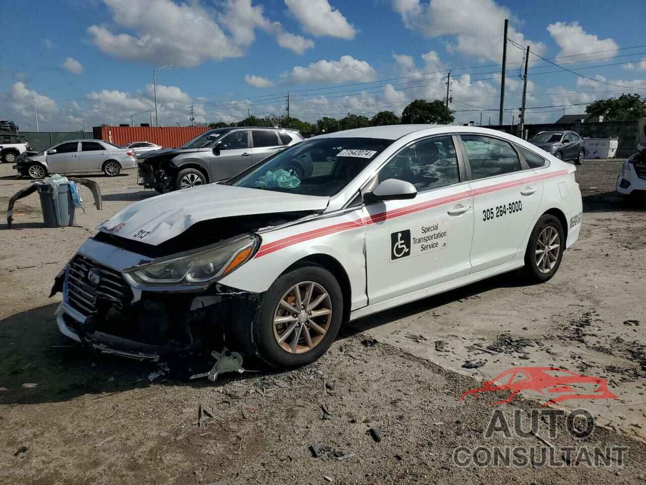 HYUNDAI SONATA 2018 - 5NPE24AF8JH699702