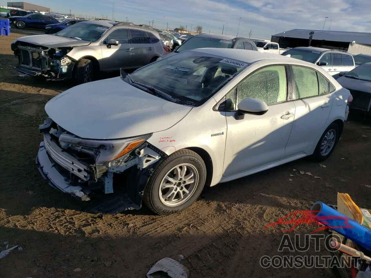 TOYOTA COROLLA 2021 - JTDEAMDE0MJ009877