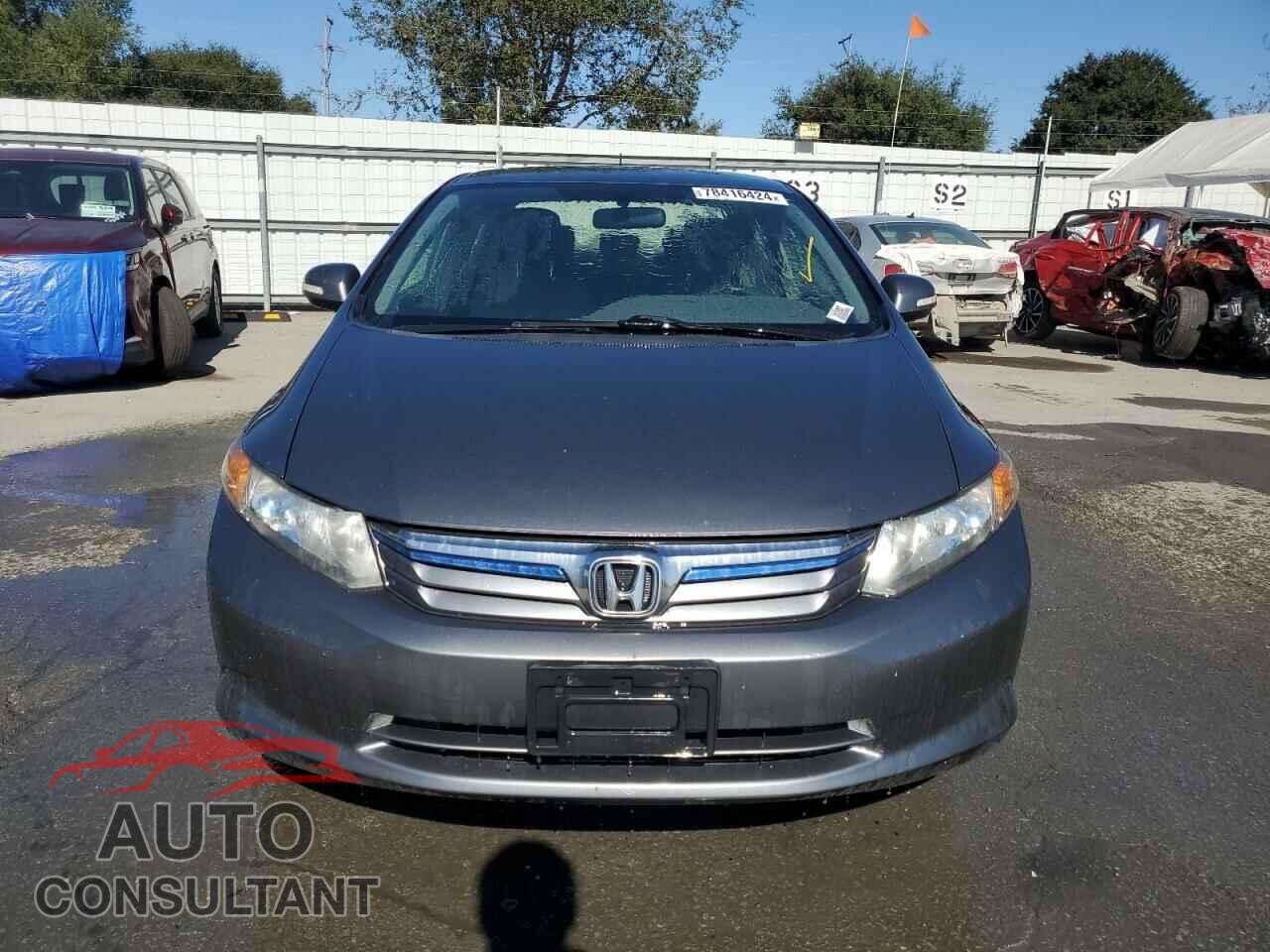 HONDA CIVIC 2012 - JHMFB4F20CS011396
