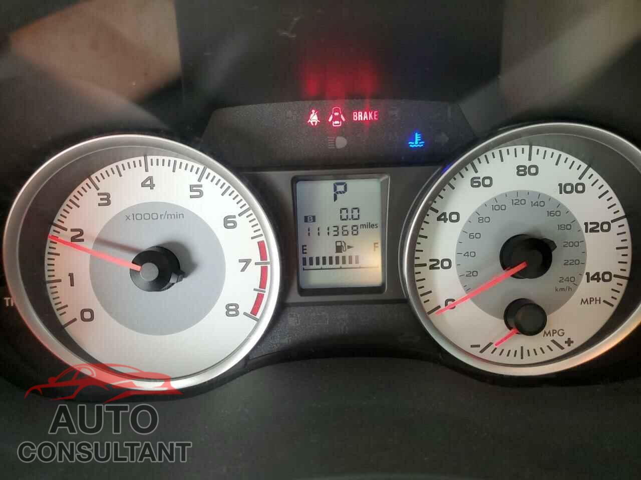 SUBARU IMPREZA 2013 - JF1GPAC61D2855421