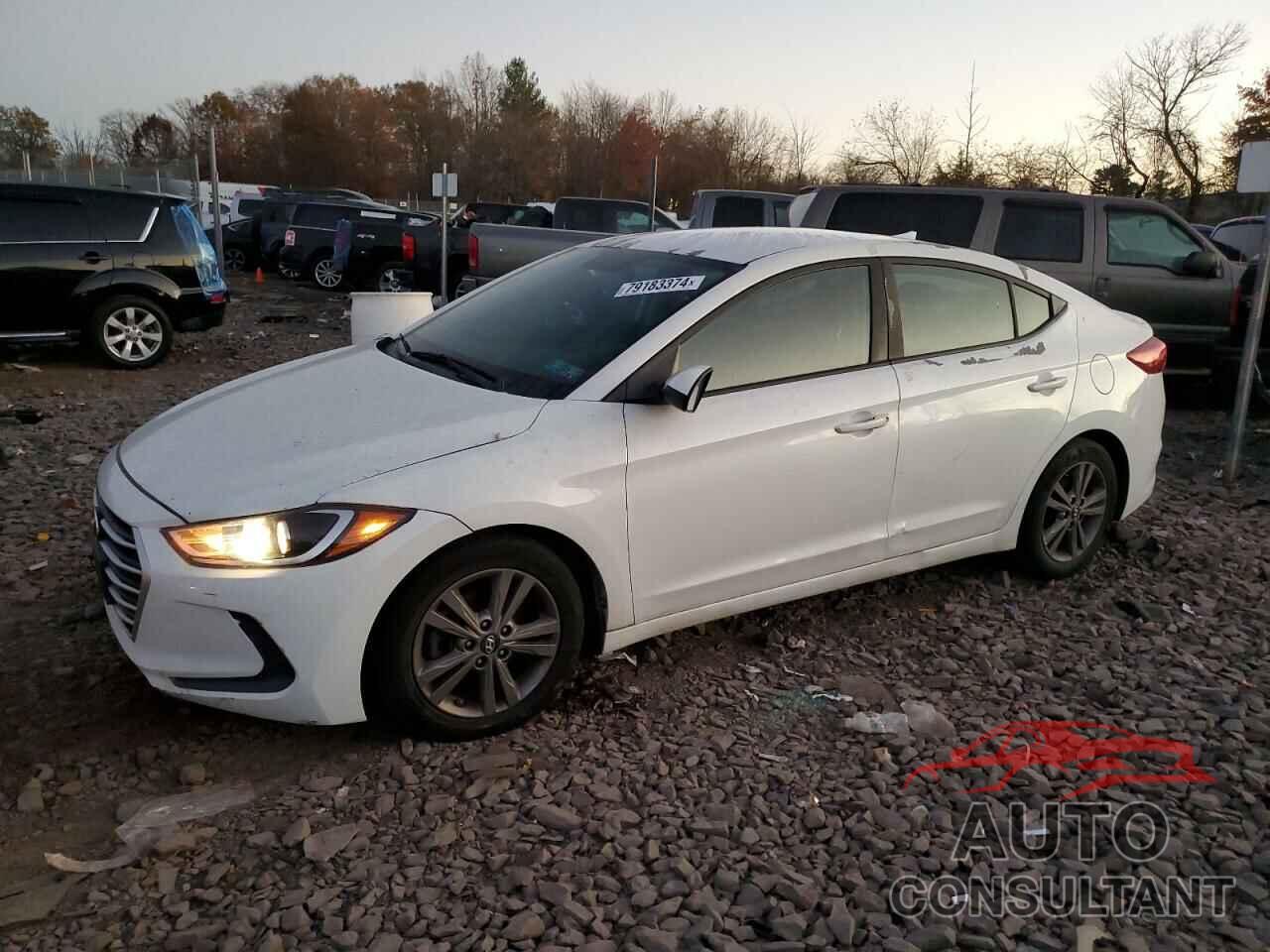 HYUNDAI ELANTRA 2018 - 5NPD84LFXJH232093