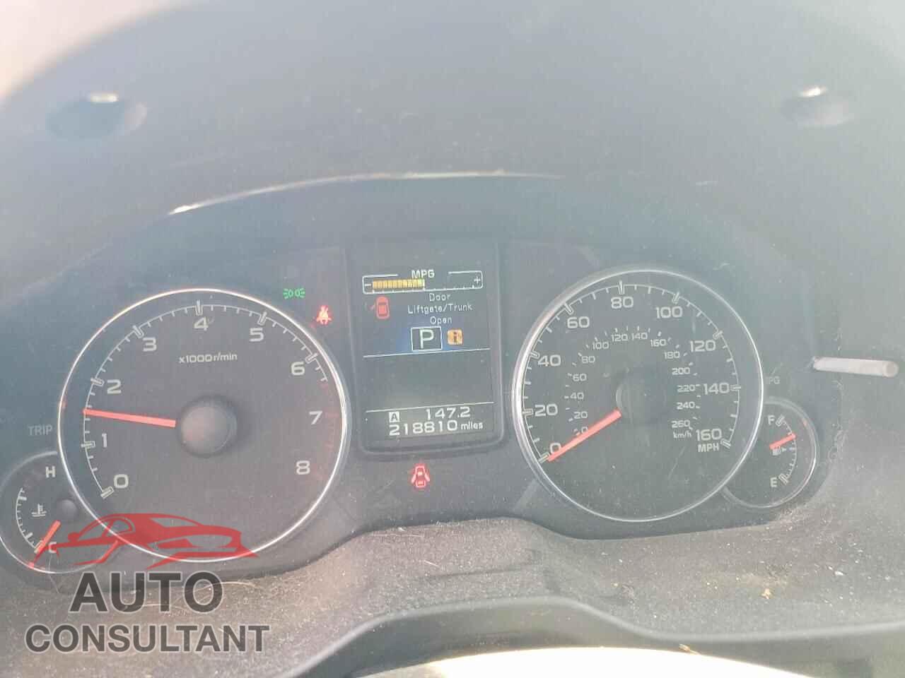 SUBARU OUTBACK 2014 - 4S4BRDMCXE2209960