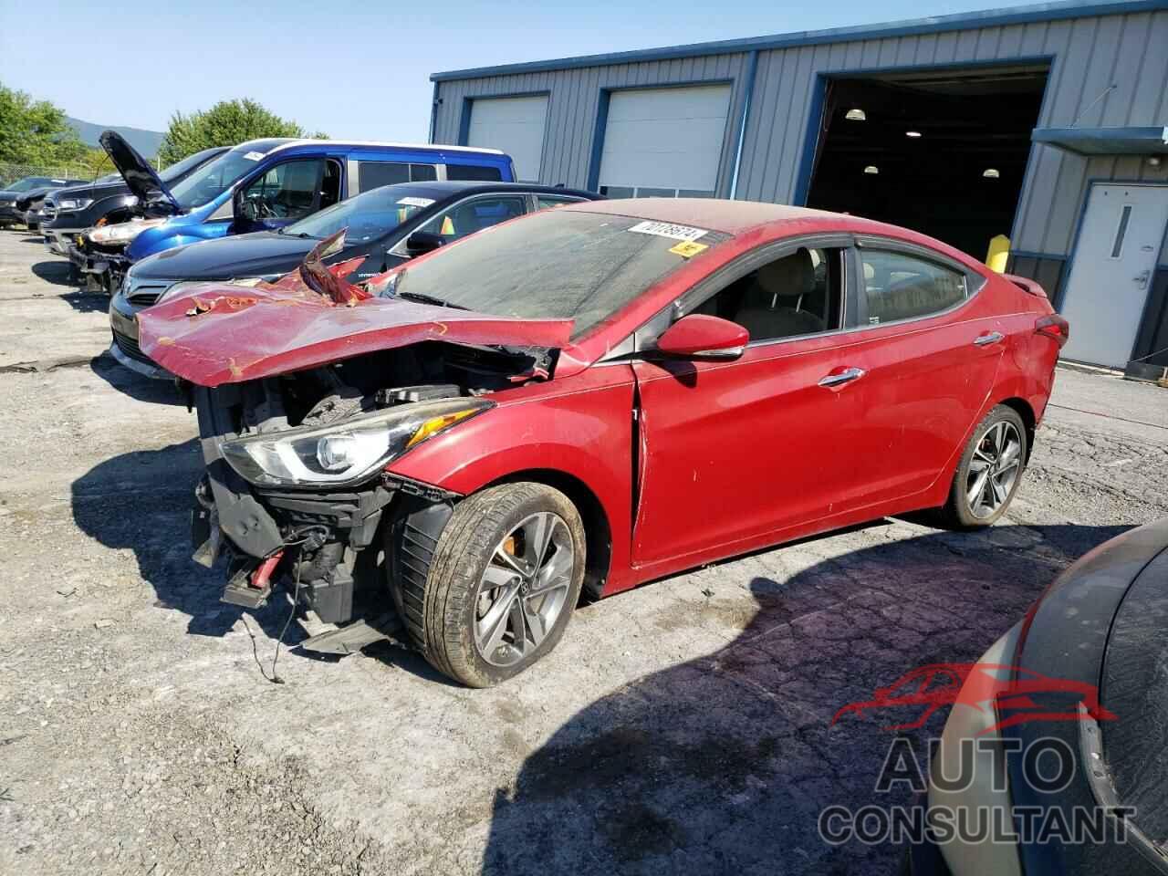 HYUNDAI ELANTRA 2016 - KMHDH4AE2GU597307