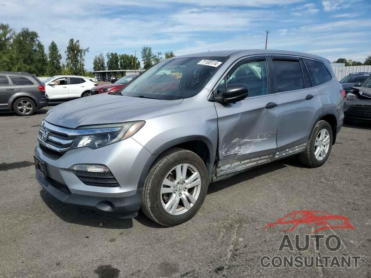 HONDA PILOT 2016 - 5FNYF6H17GB040461