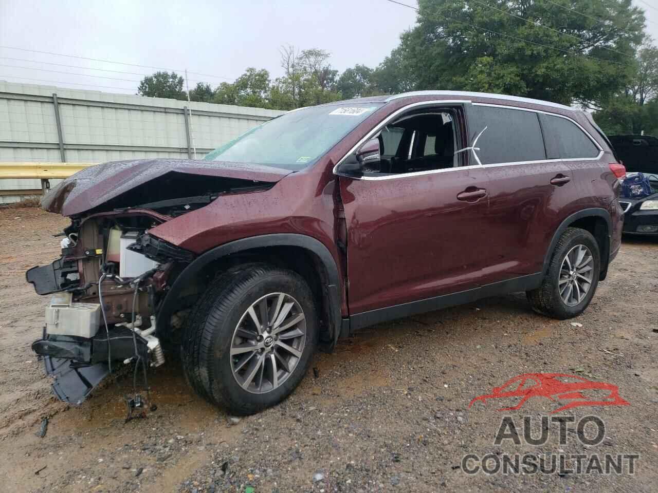 TOYOTA HIGHLANDER 2019 - 5TDJZRFH9KS992098