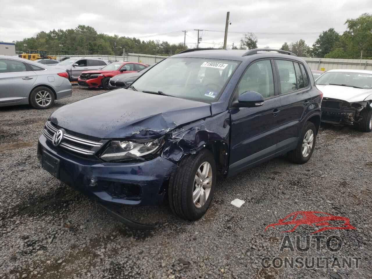 VOLKSWAGEN TIGUAN 2016 - WVGBV7AX9GW601733