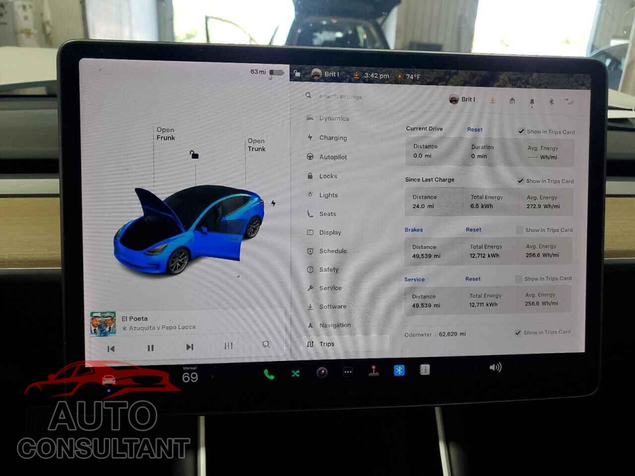 TESLA MODEL 3 2020 - 5YJ3E1EA8LF792362
