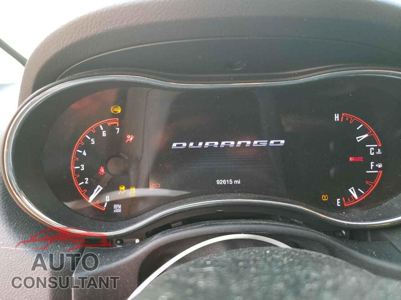 DODGE DURANGO 2017 - 1C4RDHAG2HC757546