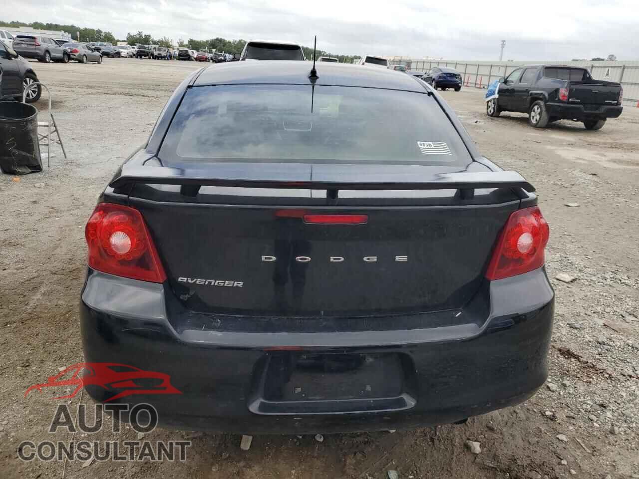 DODGE AVENGER 2011 - 1B3BD2FB6BN544298