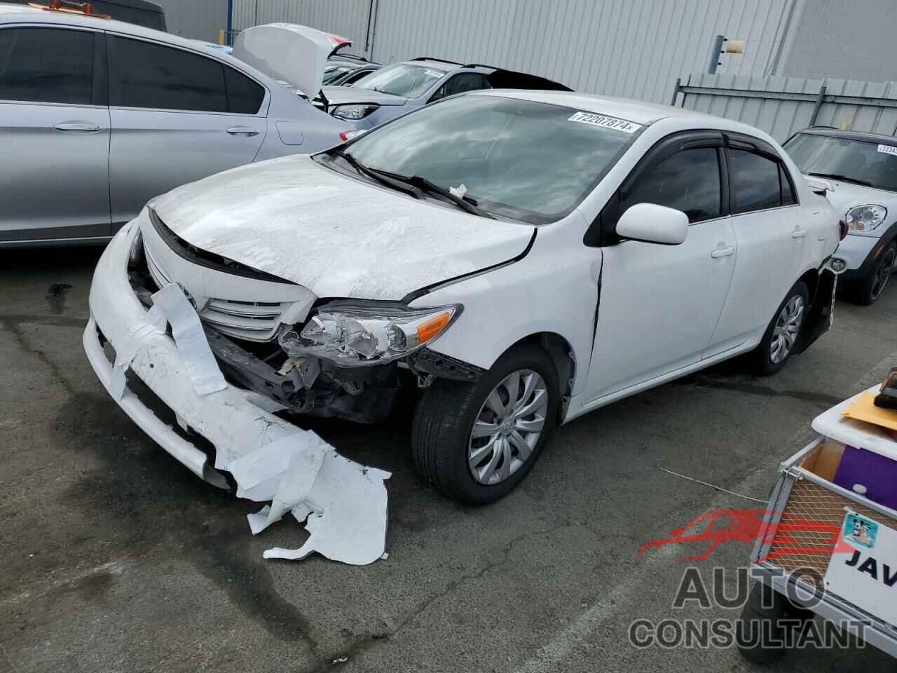 TOYOTA COROLLA 2013 - 5YFBU4EE3DP136661