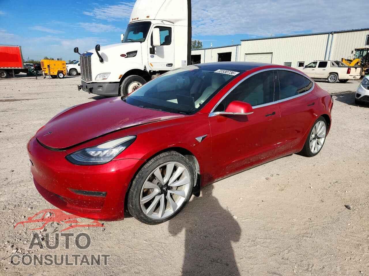 TESLA MODEL 3 2019 - 5YJ3E1EA6KF332714