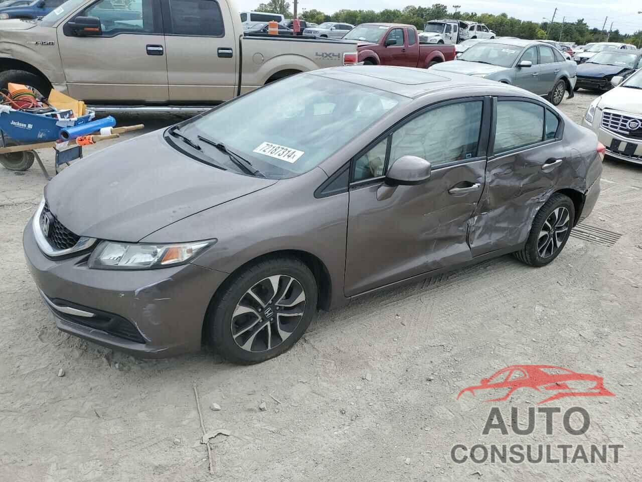 HONDA CIVIC 2013 - 2HGFB2F84DH506222