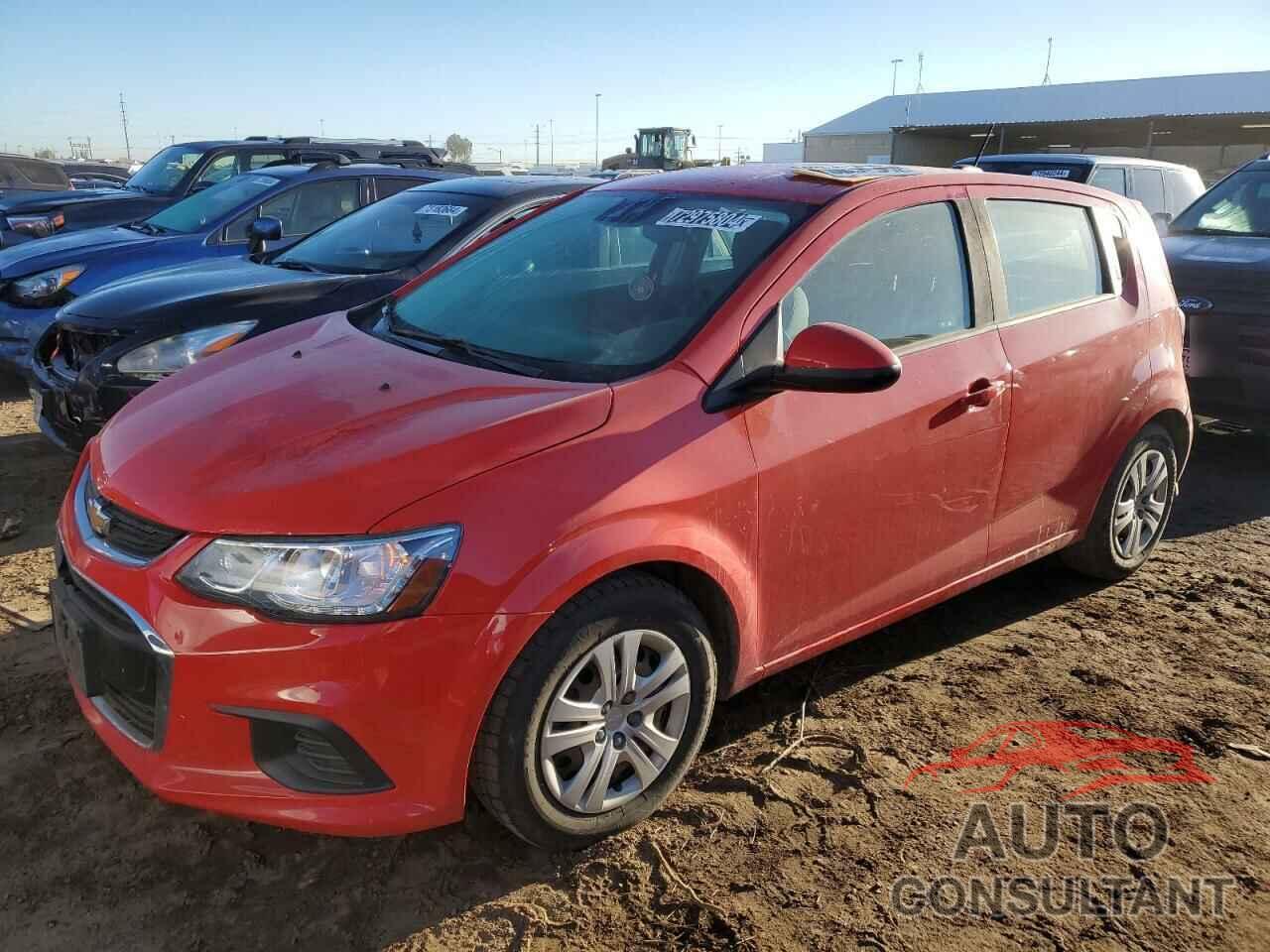 CHEVROLET SONIC 2020 - 1G1JG6SB8L4123259