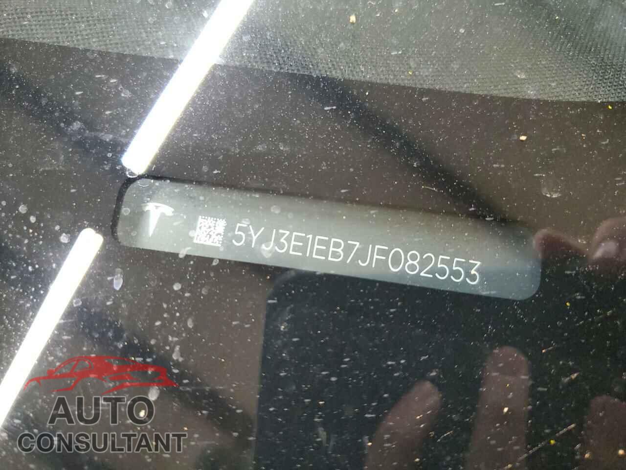 TESLA MODEL 3 2018 - 5YJ3E1EB7JF082553