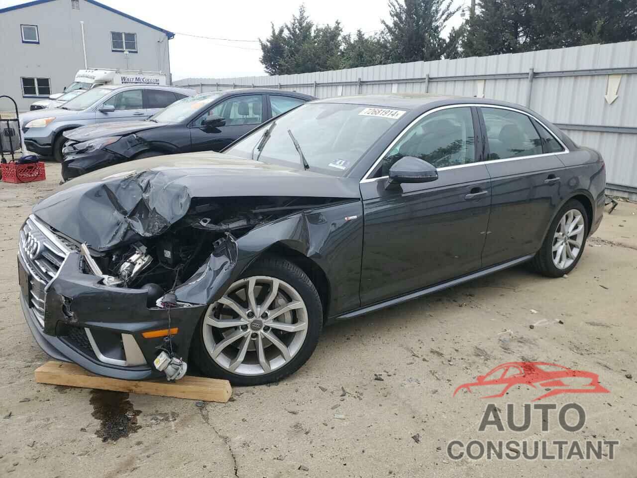 AUDI A4 2019 - WAUDNAF47KA040122