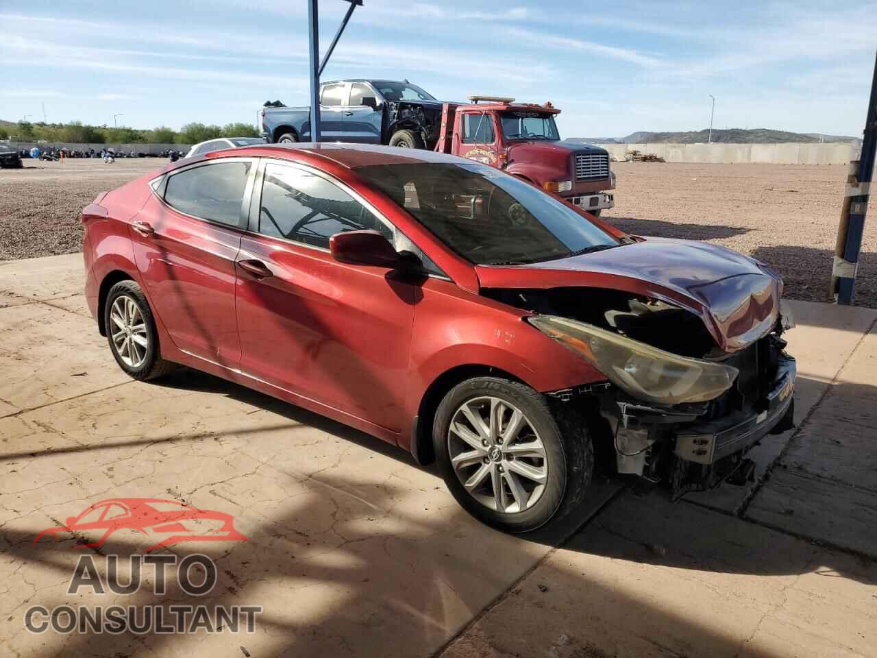 HYUNDAI ELANTRA 2014 - 5NPDH4AE0EH537103