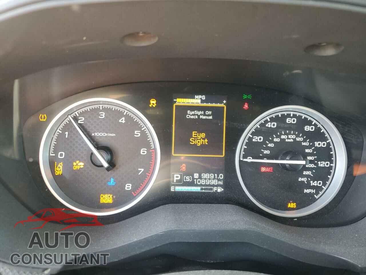 SUBARU FORESTER 2019 - JF2SKAGC8KH408938