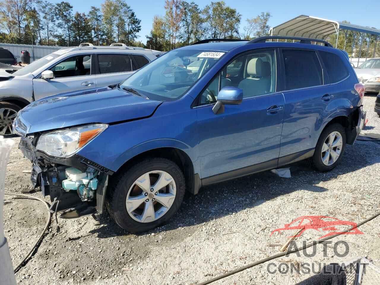 SUBARU FORESTER 2016 - JF2SJAKC2GH450314