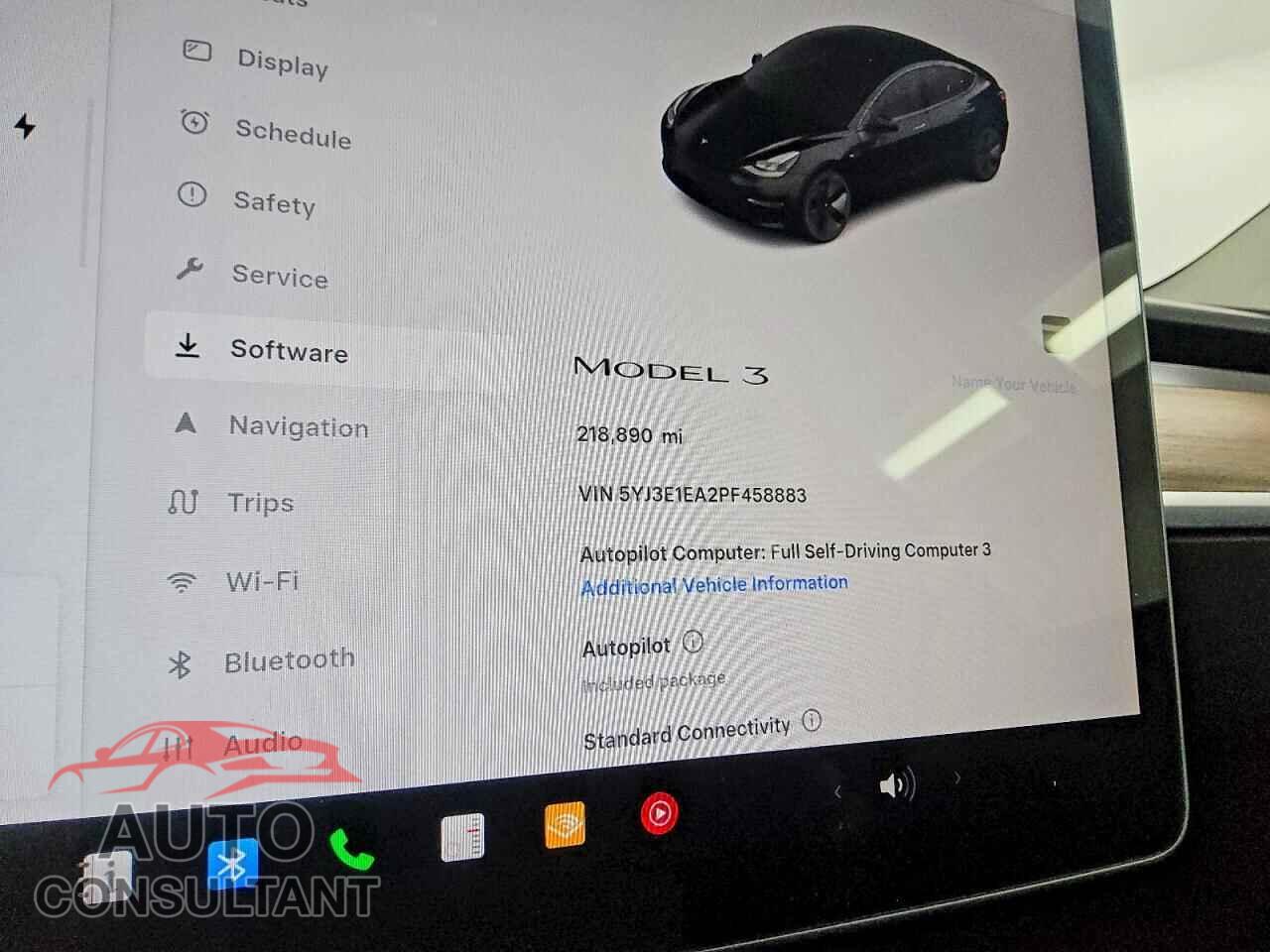 TESLA MODEL 3 2023 - 5YJ3E1EA2PF458883
