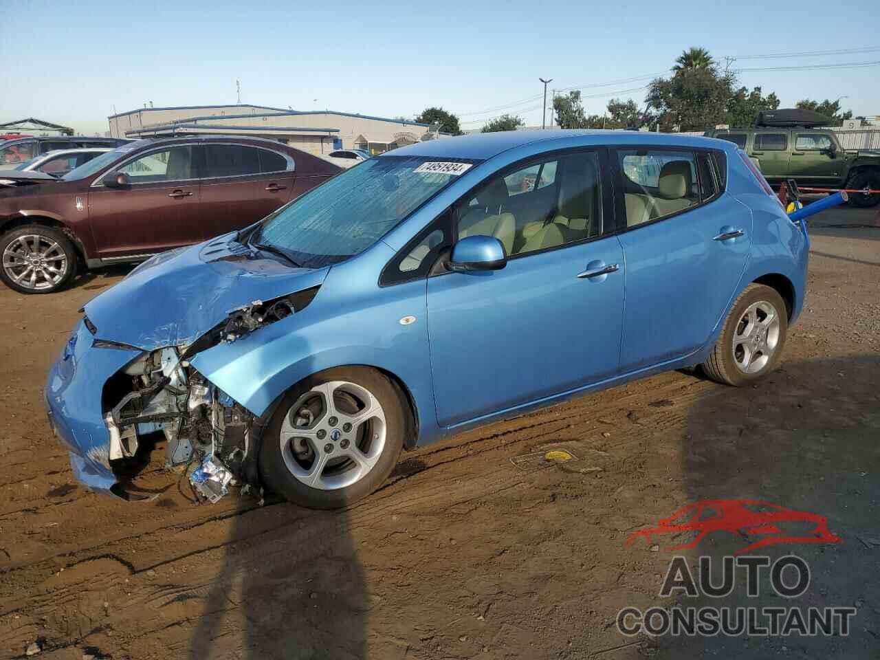 NISSAN LEAF 2011 - JN1AZ0CP3BT000582