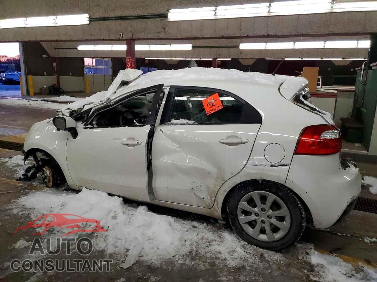 KIA RIO 2012 - KNADN5A3XC6081337