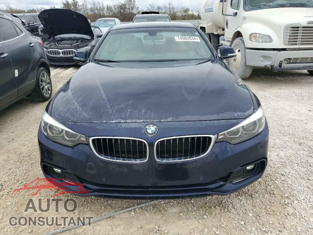 BMW 4 SERIES 2018 - WBA4W3C5XJAC97217