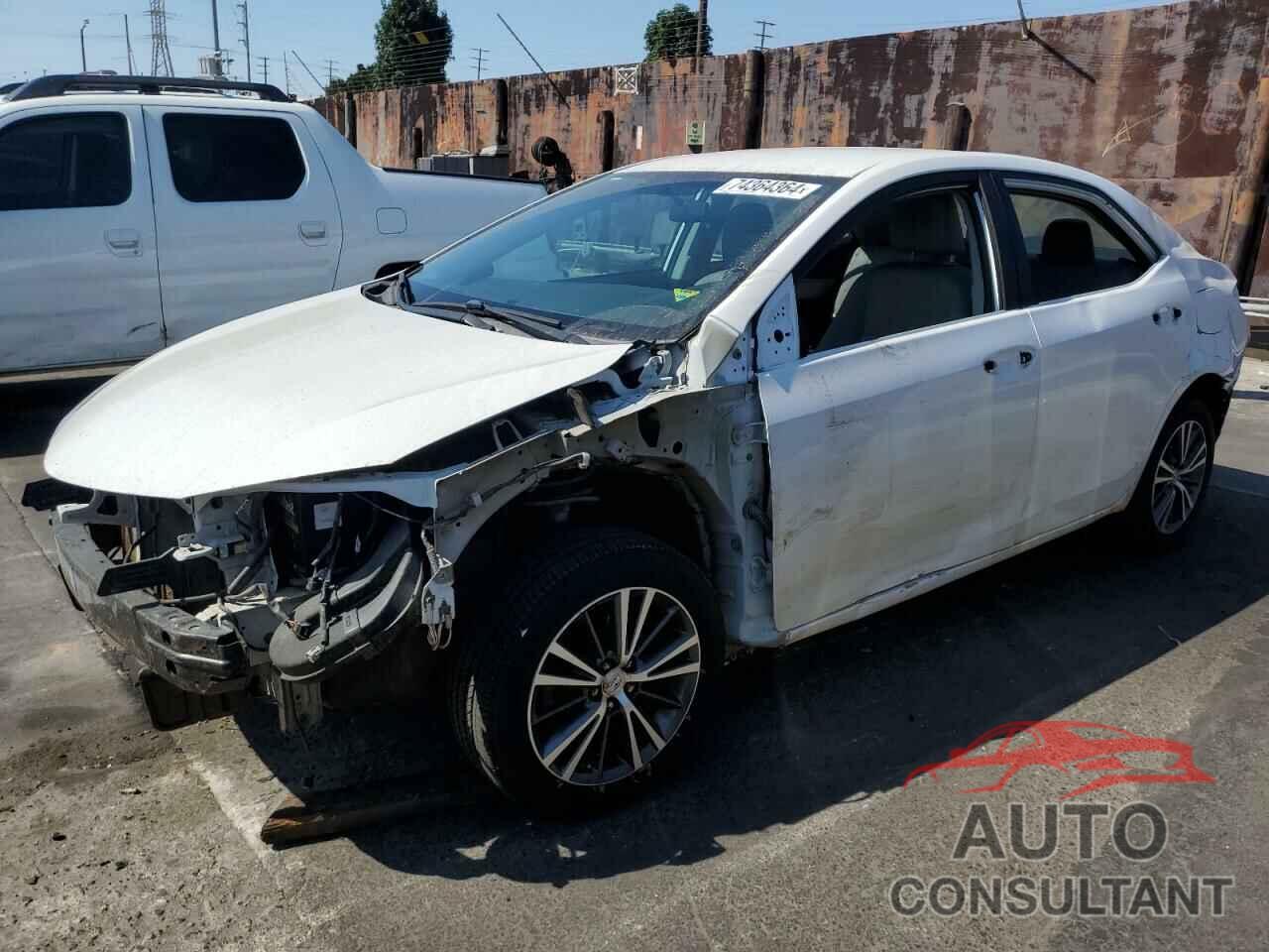 TOYOTA COROLLA 2016 - 5YFBURHE2GP495433
