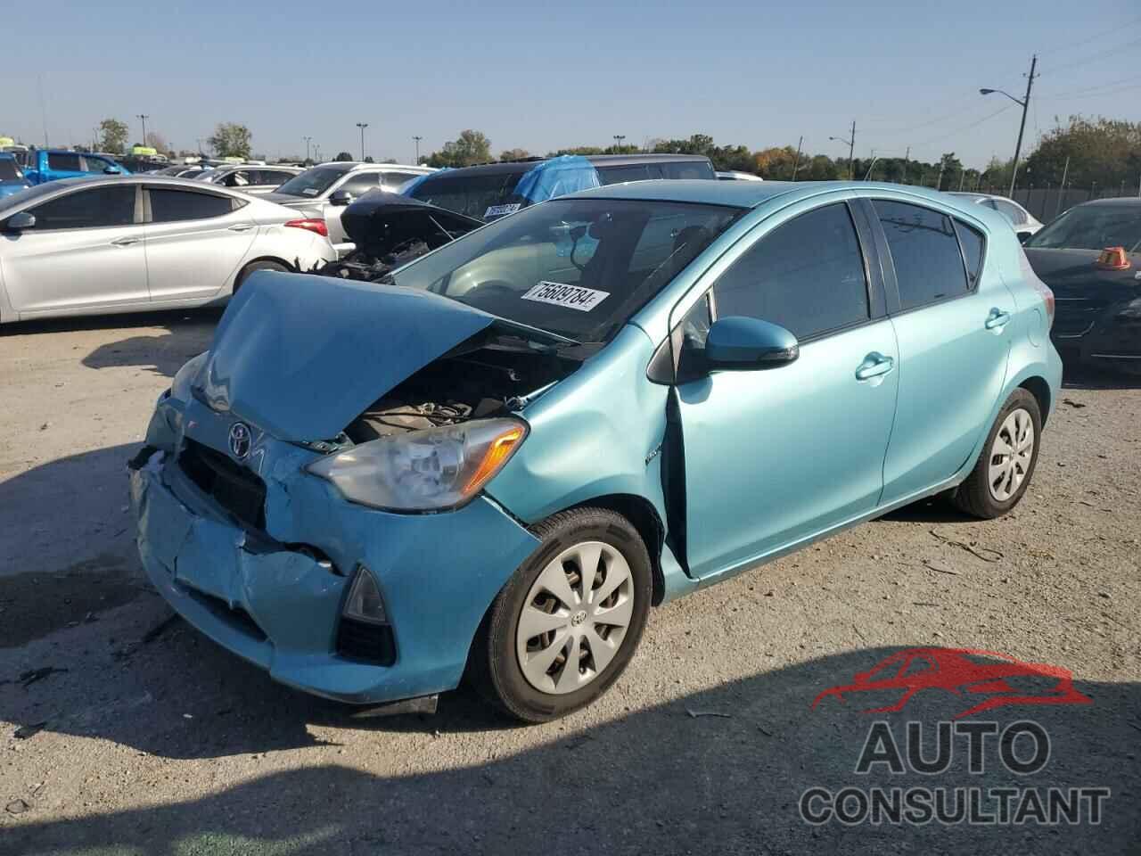 TOYOTA PRIUS 2013 - JTDKDTB33D1053619