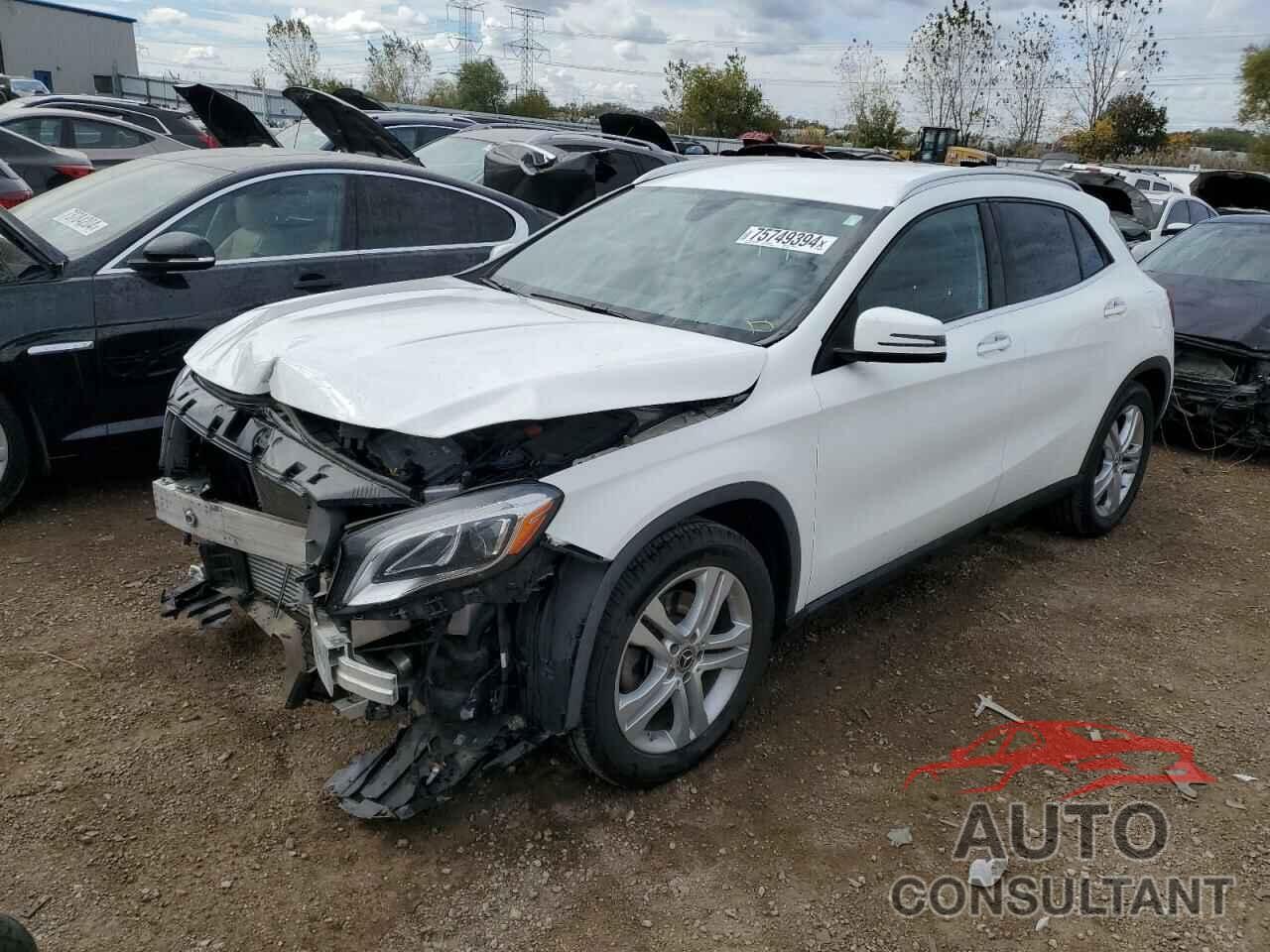 MERCEDES-BENZ GLA-CLASS 2020 - WDCTG4GB9LJ663325