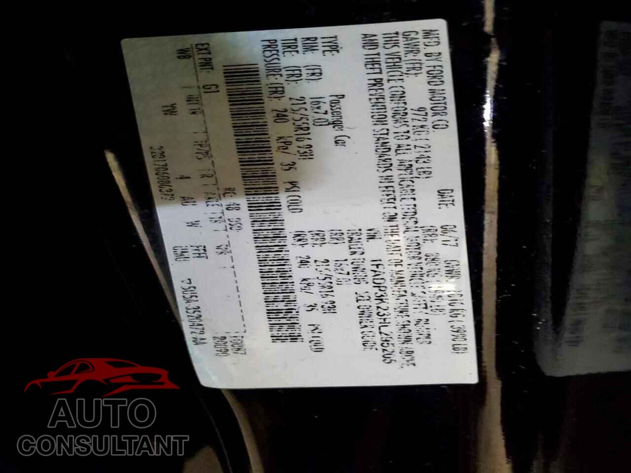 FORD FOCUS 2017 - 1FADP3K23HL295205