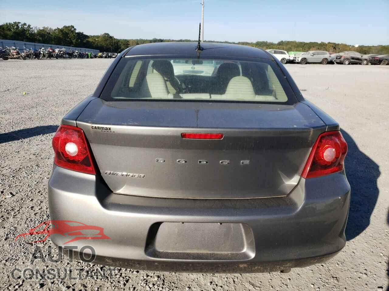 DODGE AVENGER 2012 - 1C3CDZAB2CN167557