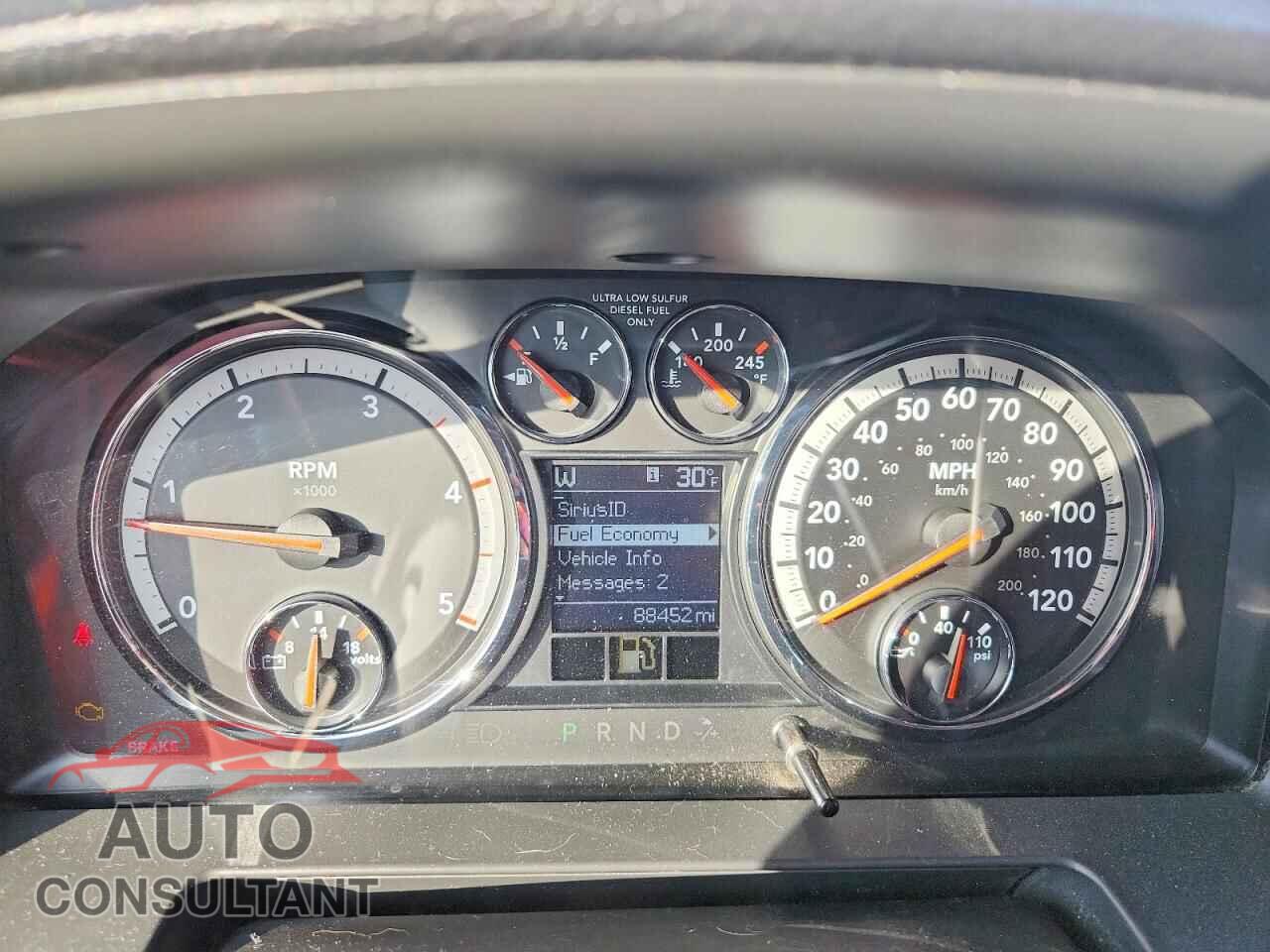 DODGE RAM 3500 2012 - 3C63D3EL7CG186682