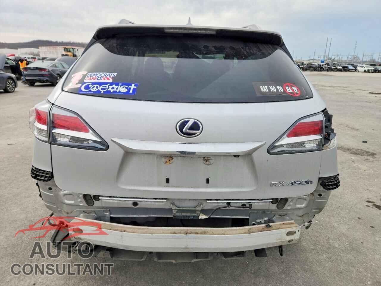 LEXUS RX450 2013 - JTJBC1BA9D2442147