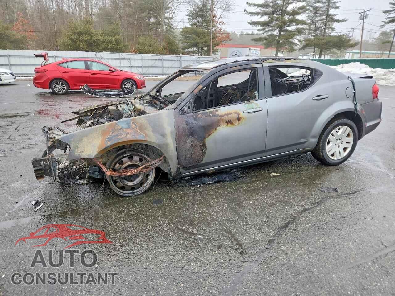 DODGE AVENGER 2012 - 1C3CDZAB3CN112650