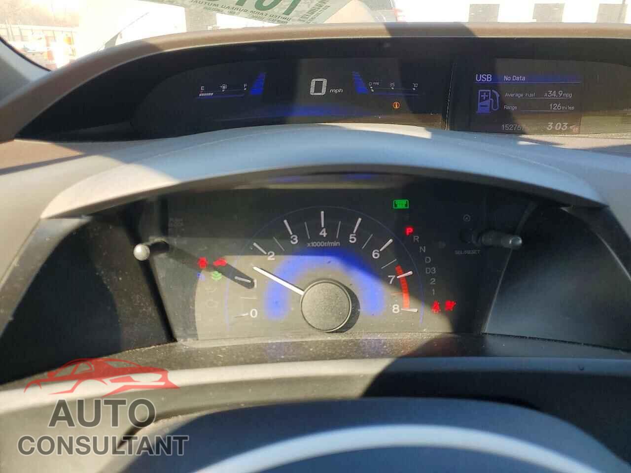 HONDA CIVIC 2012 - 19XFB2F58CE026537