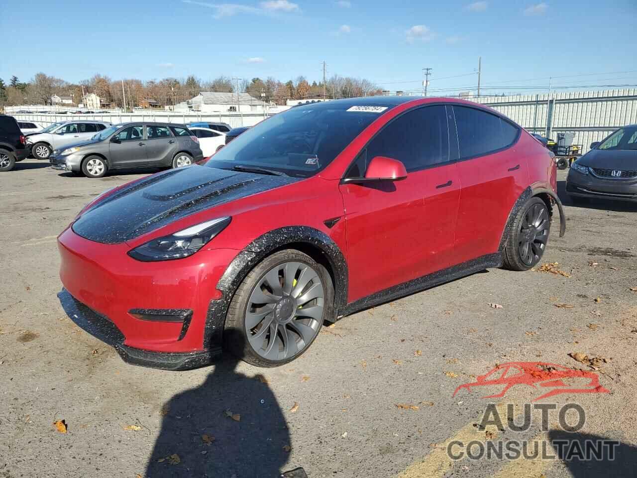 TESLA MODEL Y 2021 - 5YJYGDEF7MF197484