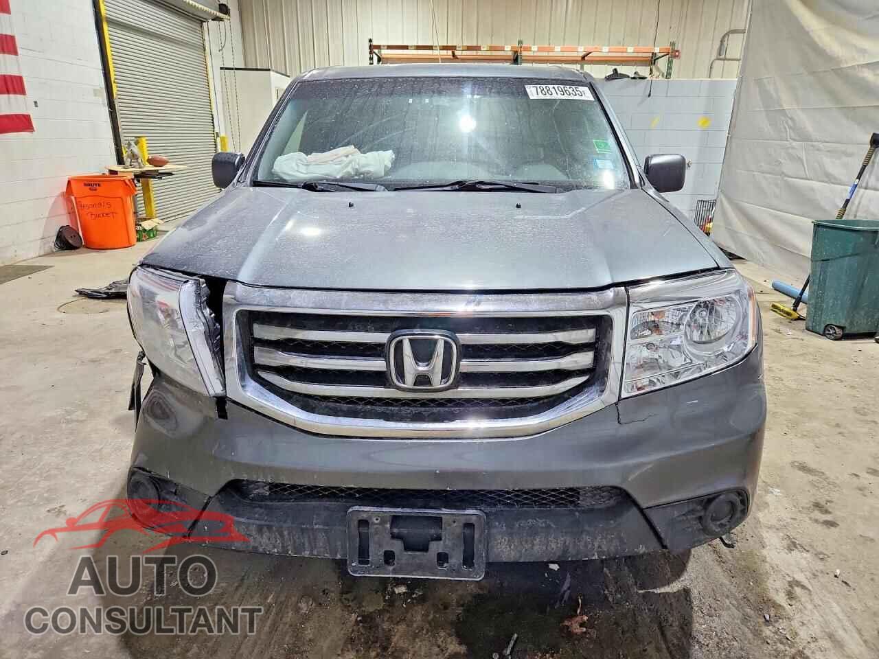 HONDA PILOT 2013 - 5FNYF4H2XDB020889