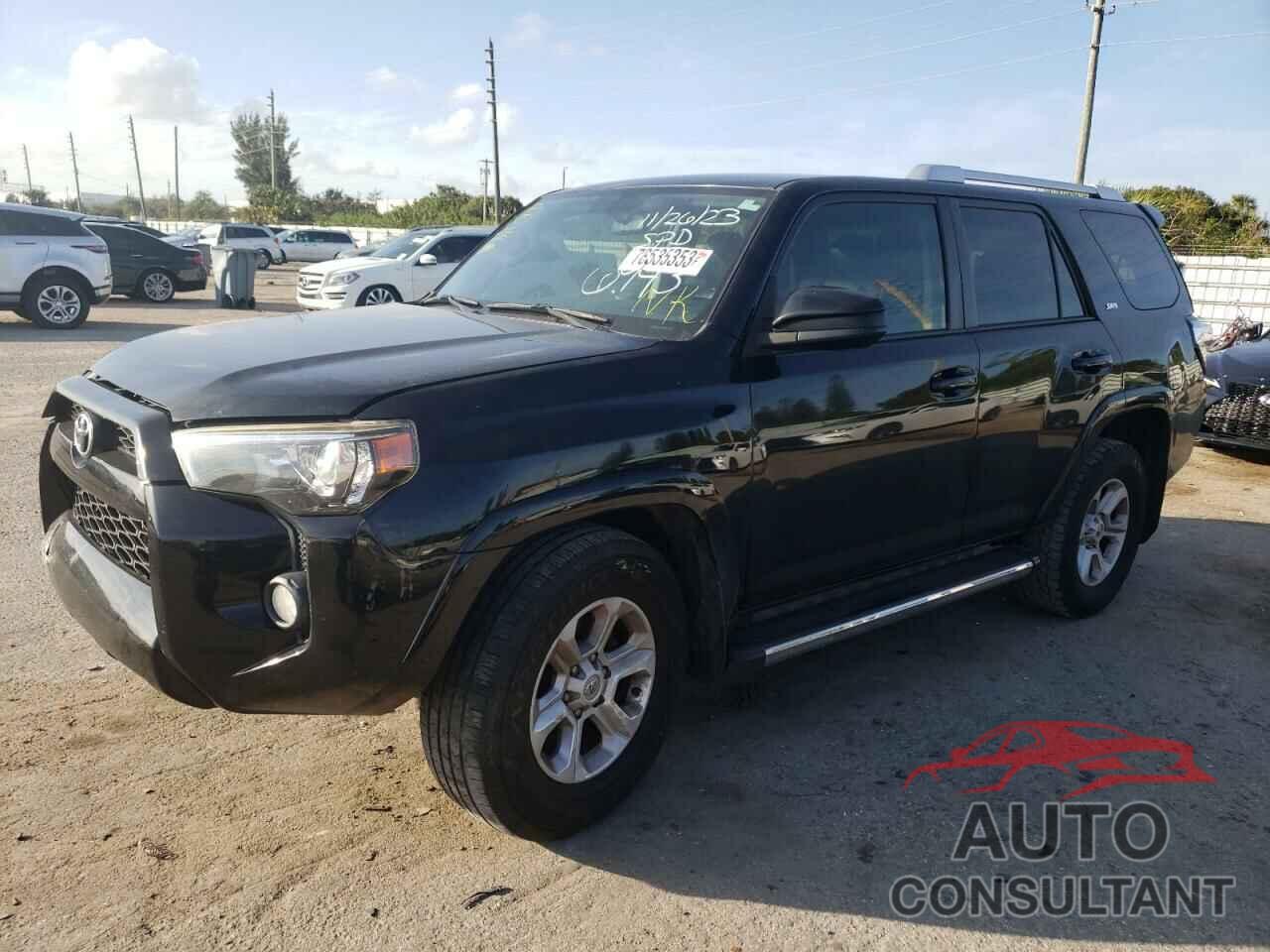 TOYOTA 4RUNNER 2017 - JTEZU5JR9H5156943