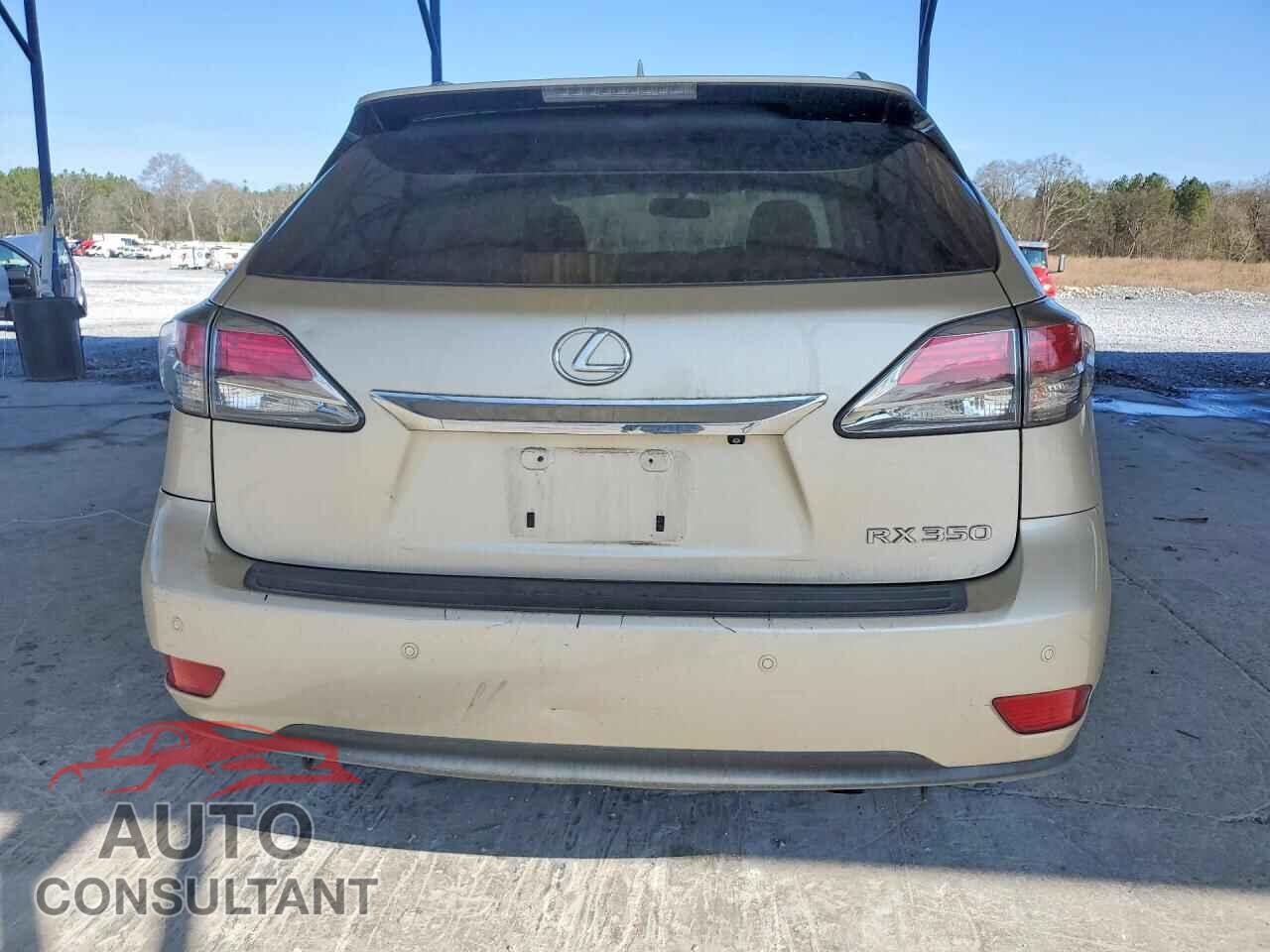 LEXUS RX 350 2013 - 2T2BK1BA7DC192510