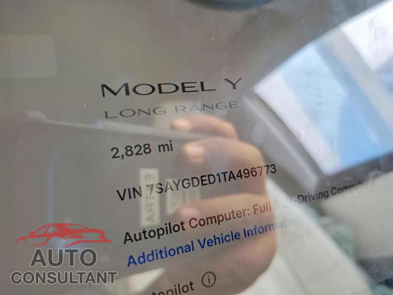 TESLA MODEL Y 2026 - 7SAYGDED1TA496773