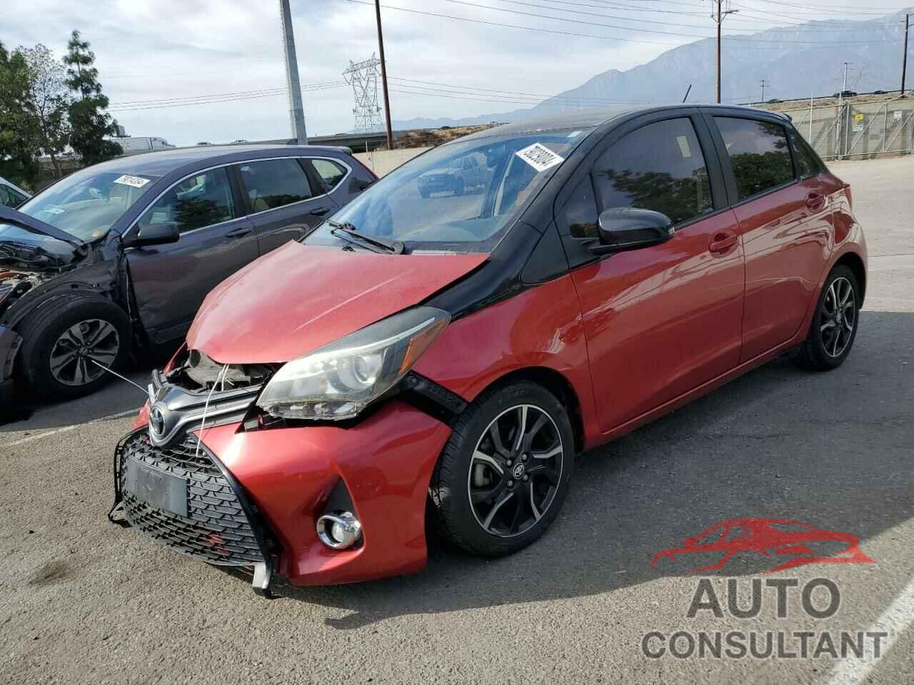 TOYOTA YARIS 2016 - VNKKTUD38GA057800