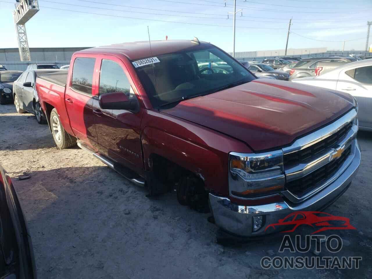 CHEVROLET SILVERADO 2018 - 3GCUKREC3JG147123