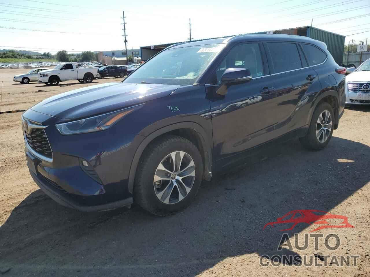 TOYOTA HIGHLANDER 2021 - 5TDHZRBH1MS092545