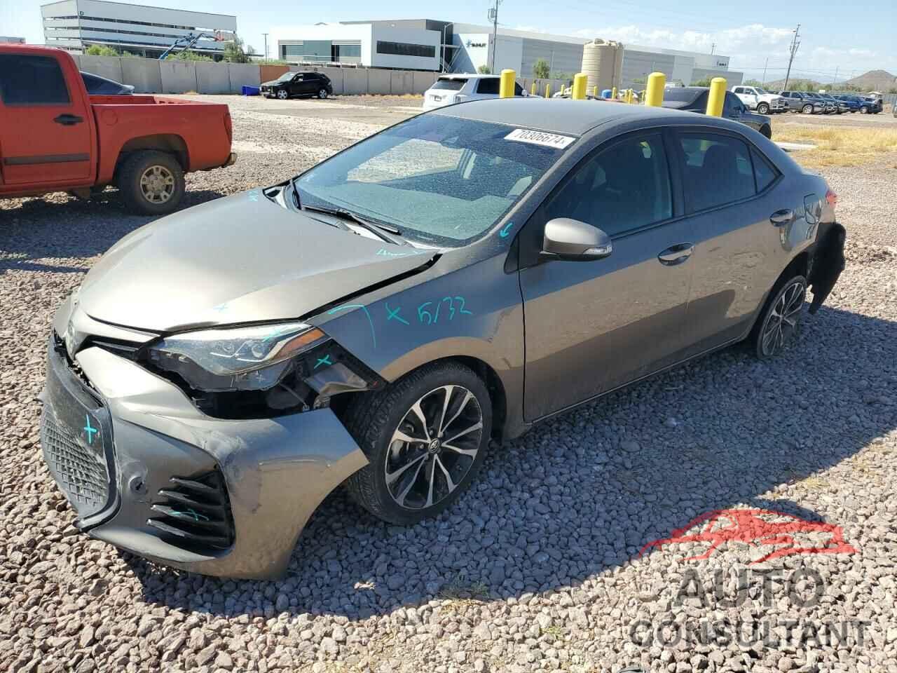 TOYOTA COROLLA 2017 - 2T1BURHE1HC848472
