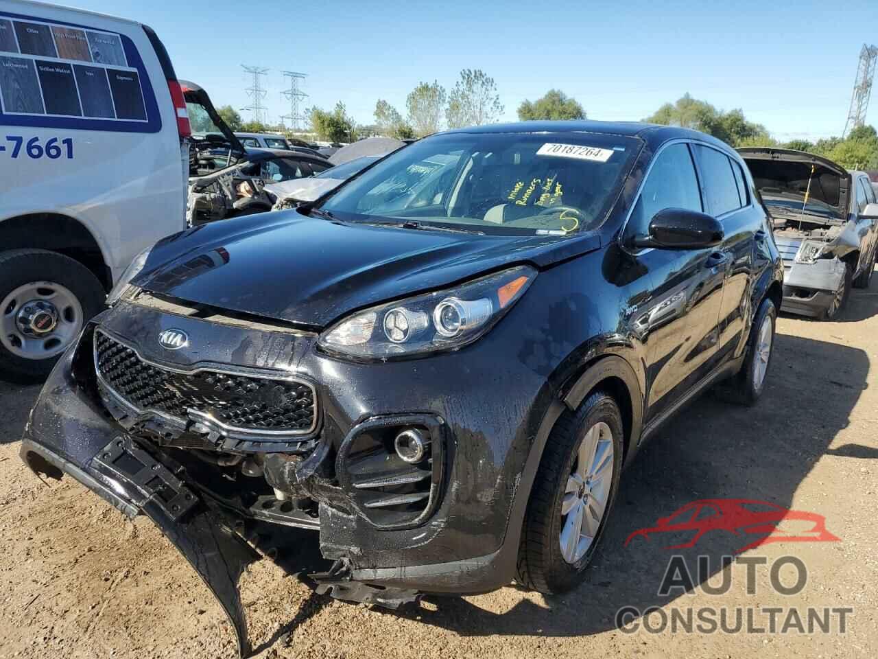 KIA SPORTAGE 2017 - KNDPMCAC6H7115413