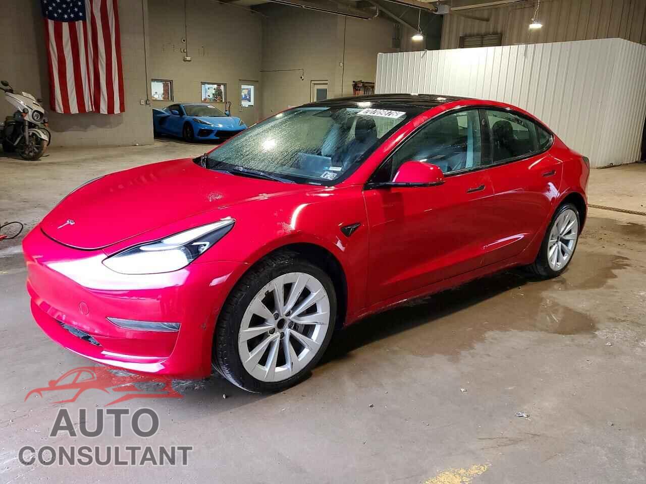 TESLA MODEL 3 2022 - 5YJ3E1EA7NF288338