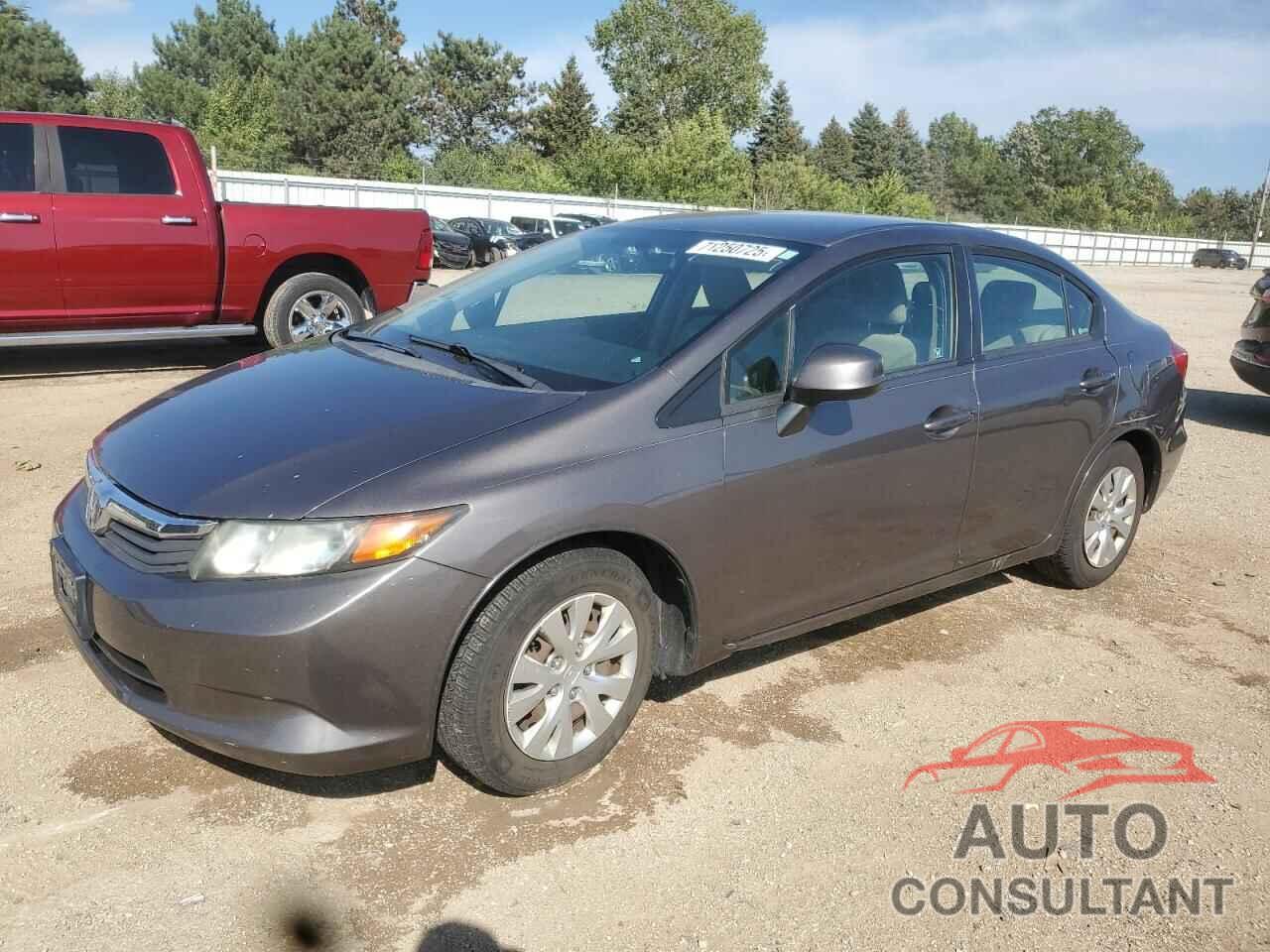 HONDA CIVIC 2012 - 19XFB2F55CE083892