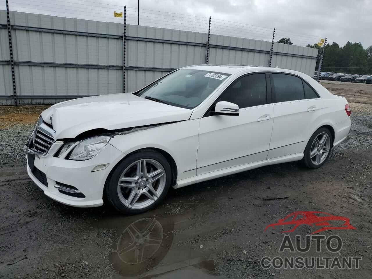 MERCEDES-BENZ E-CLASS 2013 - WDDHF8JBXDA760491